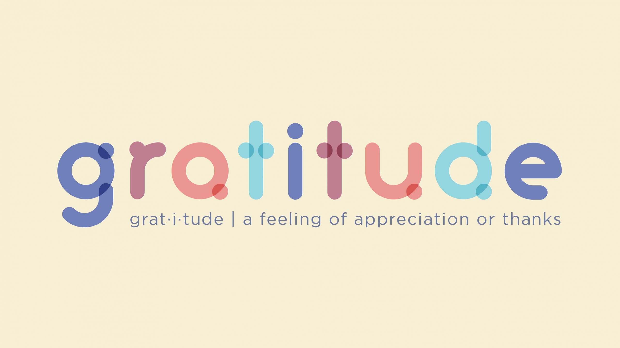 Finding gratitude Finding gratitude